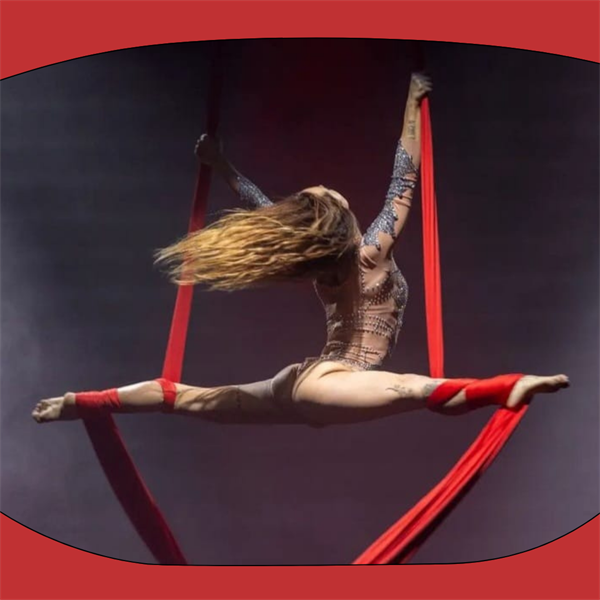 Aerial dance show
